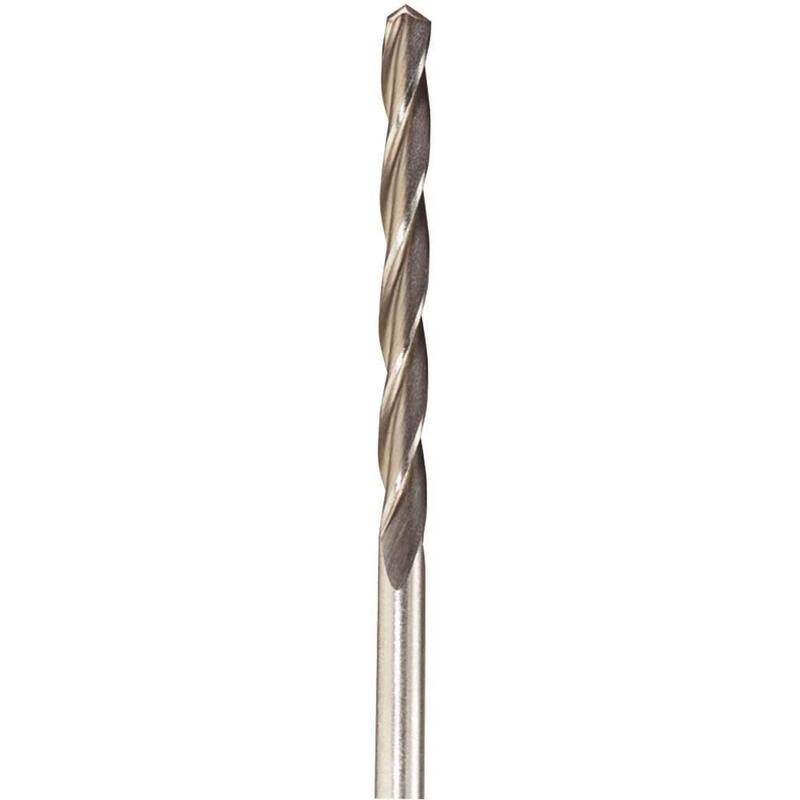 Juego de 8 brocas de acero de alta velocidad con punta estándar de 1/8 de pulgada para yeso para usar con sierras espirales - ZB8