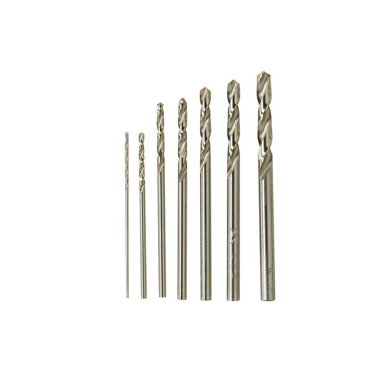 Set de Brocas Pequeñas para Metal para Herramienta Rotativa Dremel (7 Piezas) - 628-01