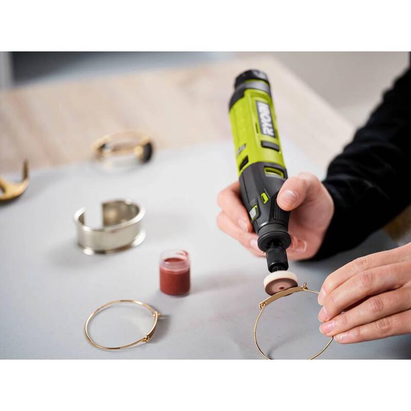 RYOBI Juego de Accesorios para Herramienta Rotativa de 120 Piezas para Todo Uso (Para Madera, Metal y Plástico) - A90AS120