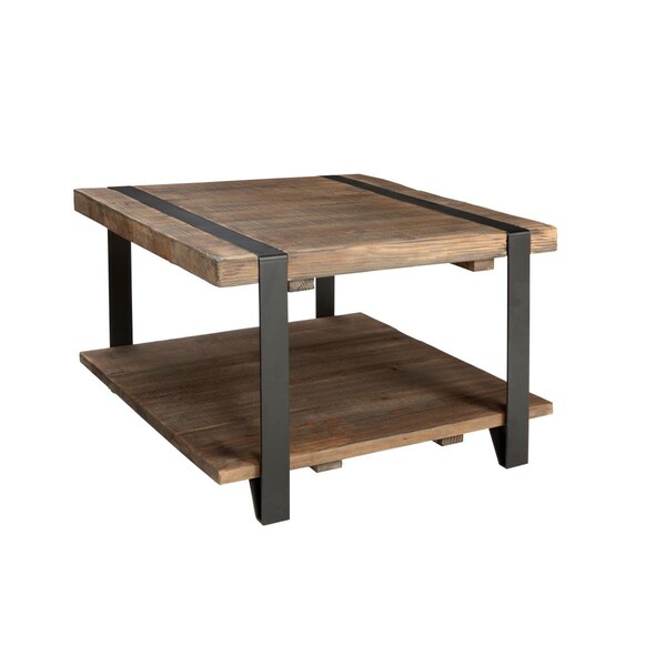Kd Cama De Bebe 27 in. Modesto Reclaimed Wood Square Coffee Table - KD3250800