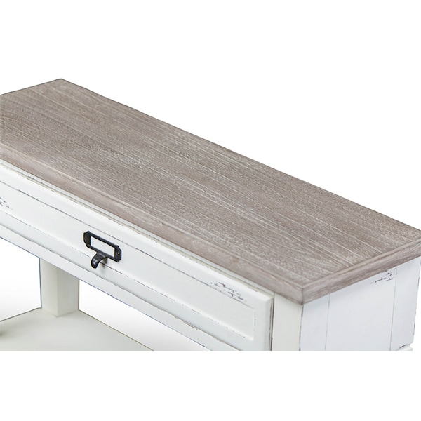 Baxton Studio Dauphine Traditional French Accent Console Table-1 Drawer - 111-6028