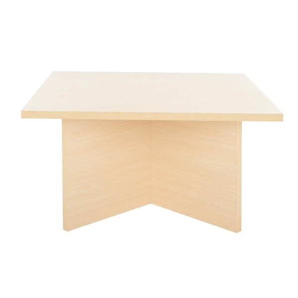 Safavieh 32 x 32 x 16.5 in. Cathen Coffee Table Natural - COF9303B