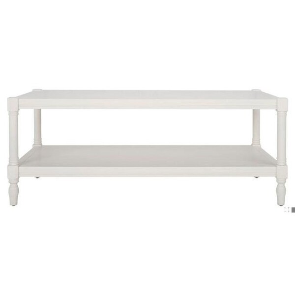 Safavieh Bela Coffee Table- White - 19 x 24 x 47 in. - AMH5734B