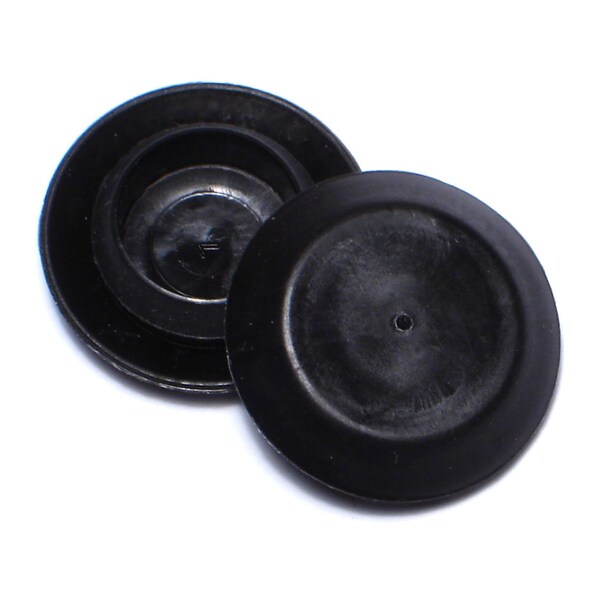 Midwest Fastener 9/16" Black Plastic Flush Head Sheet Metal Plugs 10PK - 75904