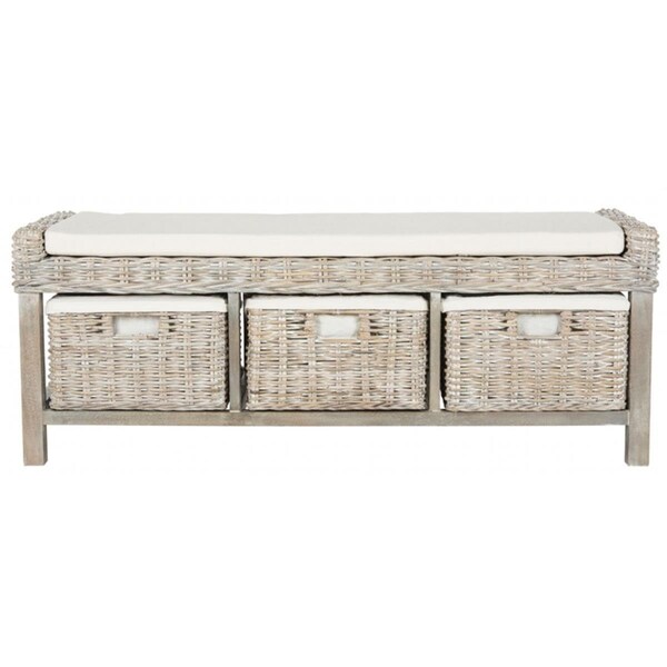 Safavieh Kobutsu Coffee Table, White - 17.7 x 63 x 47.2 in. - FOX6537A