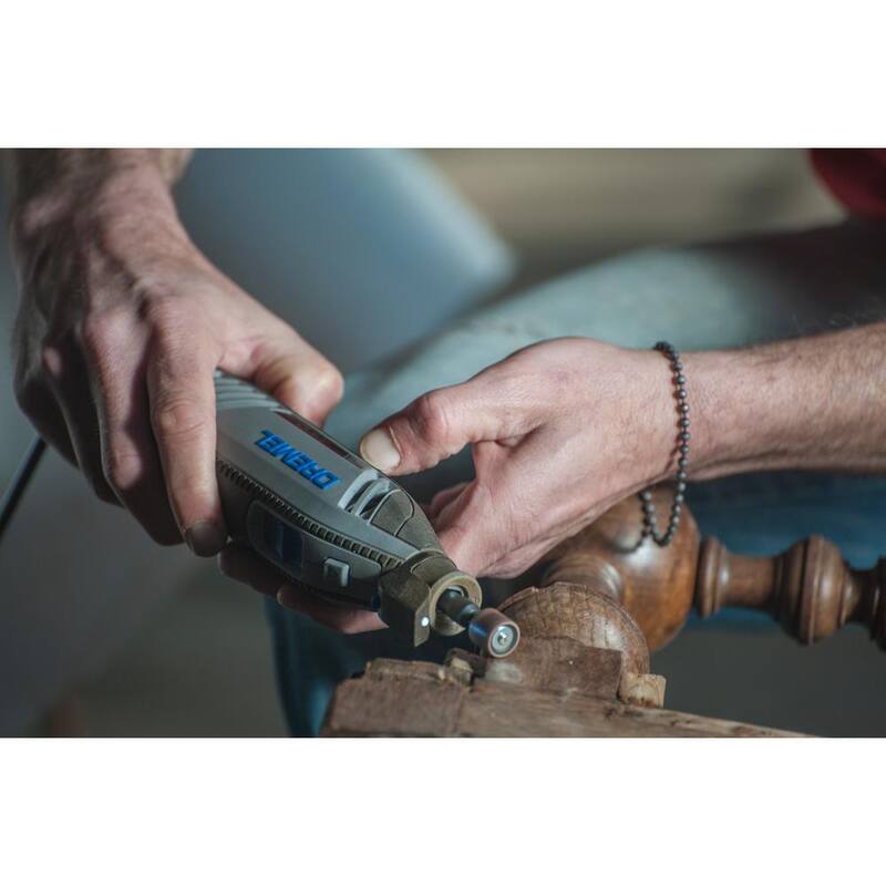 Kit de accesorios para herramienta rotativa para trabajar la madera de Dremel (20 Piezas) - 733-02