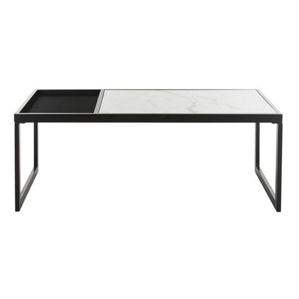 Safavieh Zuri Coffee Table White & Black - COF6200A