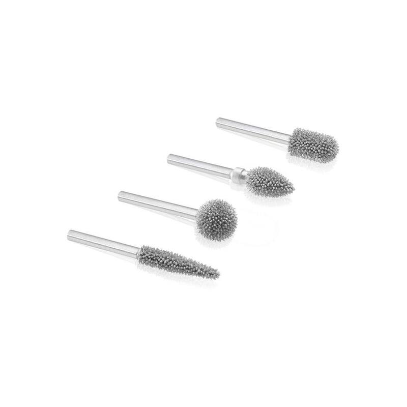 Set de fresas rotativas gruesas KUTZALL para una remoción superior de material en madera, plástico, fibra de vidrio, epoxy, tablaroca 1/8 pulgadas de diámetro del eje - 18CKIT01