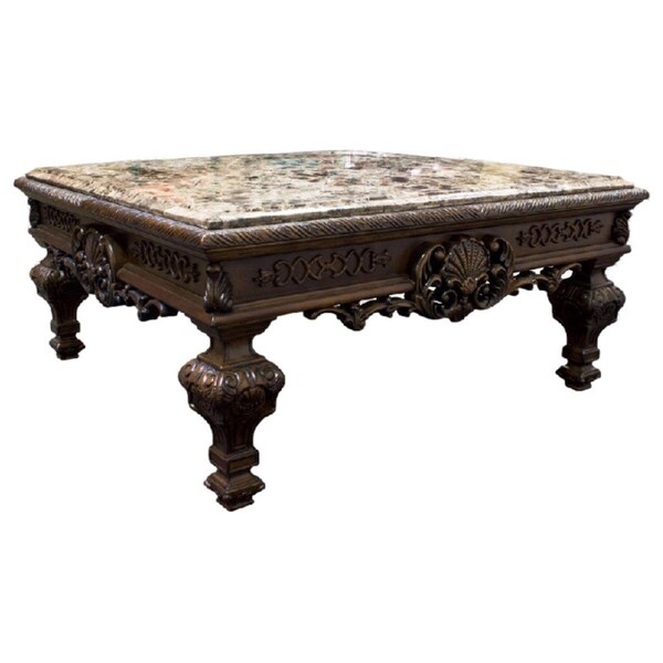 Best Master Furniture Elizabeth Traditional Coffee Table, Cherry - T388 COFFEE TABLE ONLY