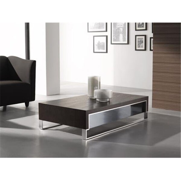 J&M Furniture J & M Furniture 175152 Modern Coffee Table 888 - Dark Oak - 175152