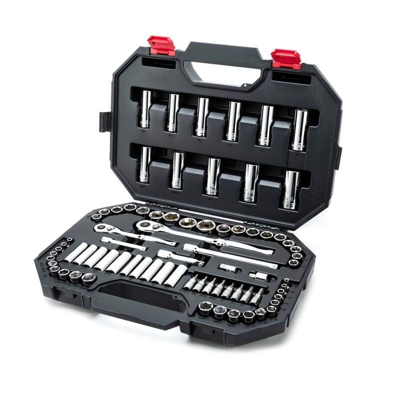 Juego de herramientas mecánicas Husky de 144 dientes (75 piezas) - H14475MTS