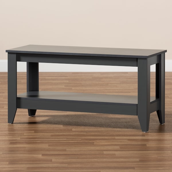 Baxton Studio Elada Modern and Contemporary Grey Finished Wood Coffee Table - 174-10989-ZORO