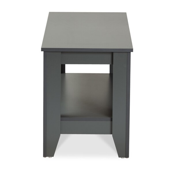 Baxton Studio Elada Modern and Contemporary Grey Finished Wood Coffee Table - 174-10989-ZORO