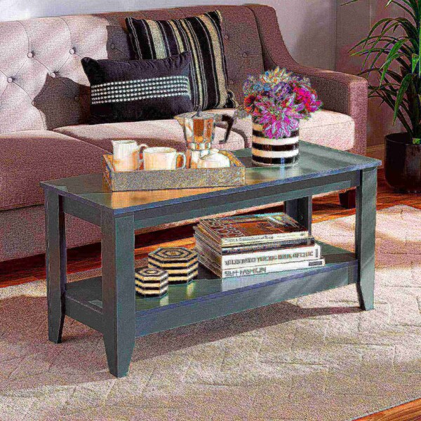 Baxton Studio Elada Modern and Contemporary Grey Finished Wood Coffee Table - 174-10989-ZORO