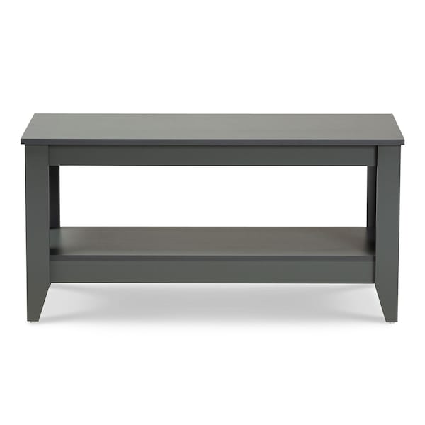 Baxton Studio Elada Modern and Contemporary Grey Finished Wood Coffee Table - 174-10989-ZORO