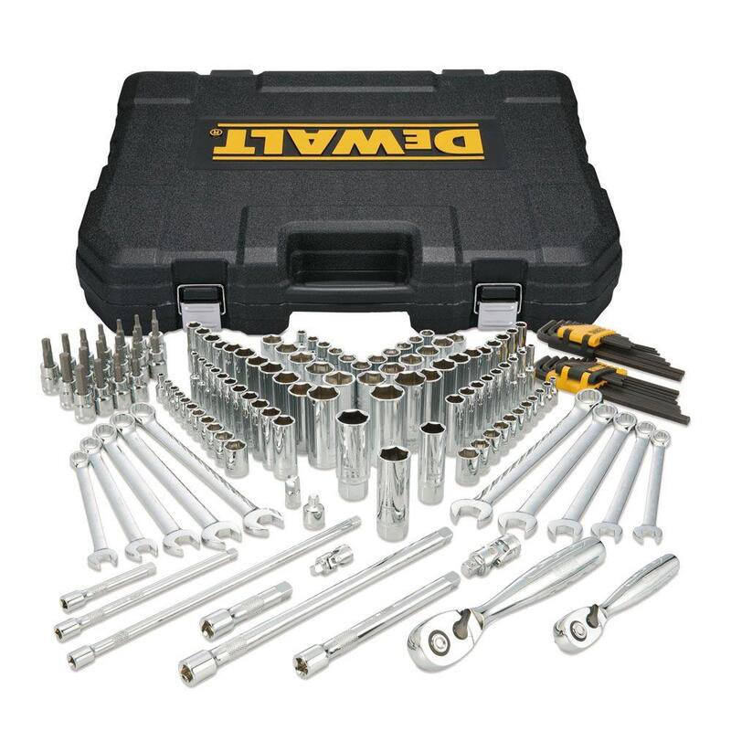 Set de herramientas para mecánicos de DEWALT (156 piezas) - DWMT72164
