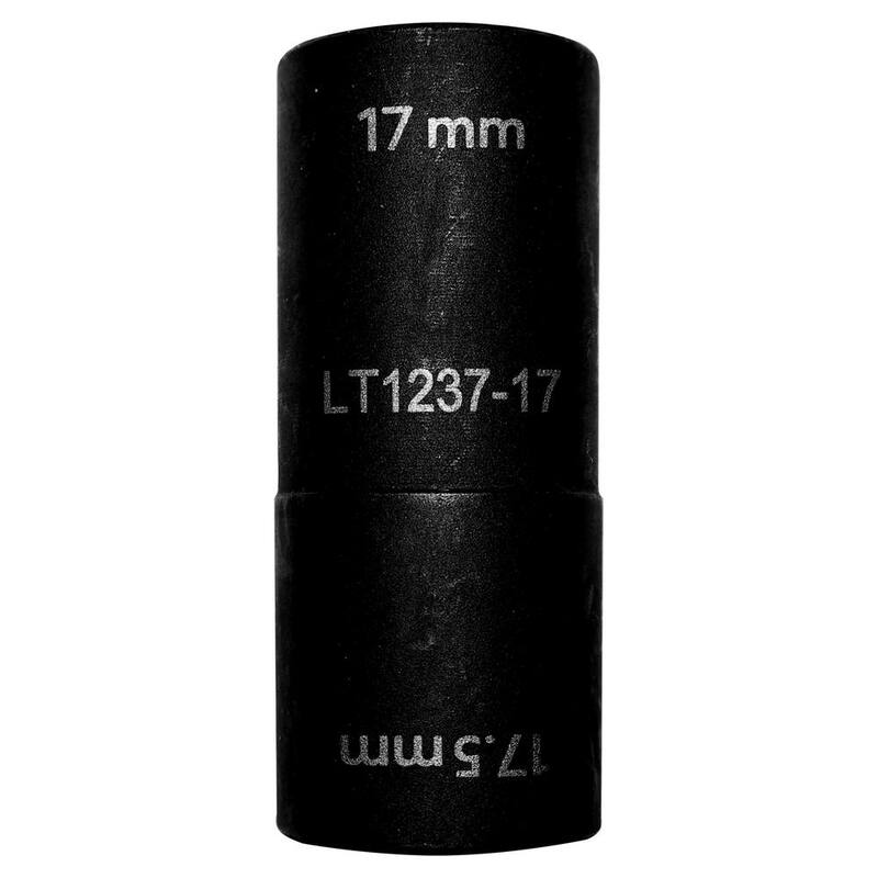 Juego de Ratchet y sockets de trinquete de 1/2 pulgadas (7 piezas) para tuercas de seguridad o dañadas recubiertas de capping/clad - LT1237