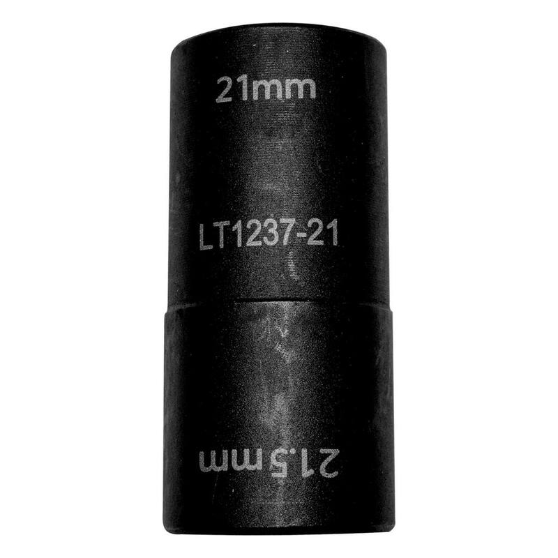 Juego de Ratchet y sockets de trinquete de 1/2 pulgadas (7 piezas) para tuercas de seguridad o dañadas recubiertas de capping/clad - LT1237