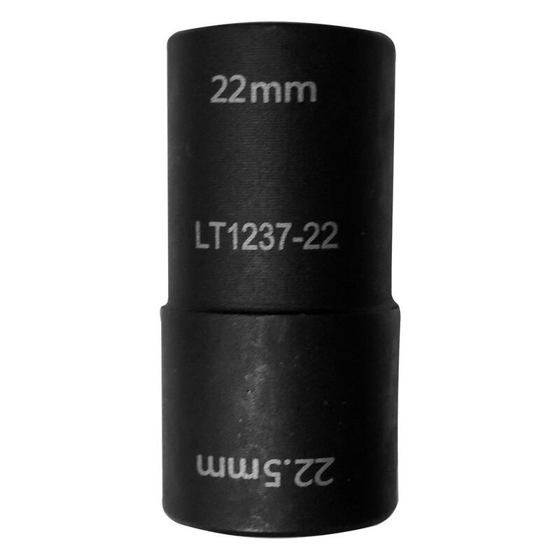 Juego de Ratchet y sockets de trinquete de 1/2 pulgadas (7 piezas) para tuercas de seguridad o dañadas recubiertas de capping/clad - LT1237