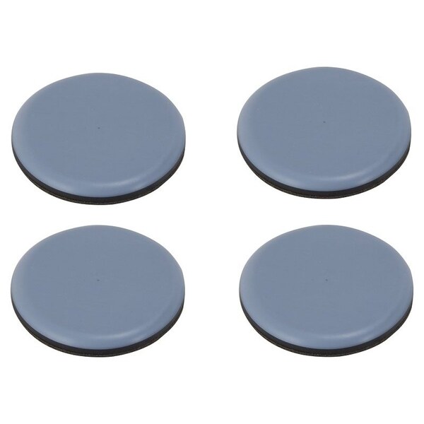 Prosource Furniture Glide, PTFE, Blue, Blue, 2 x 2 x 7/32 in Dimensions - FE-50102-PS