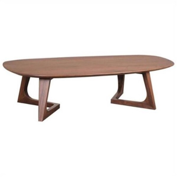 Moes Home Collection Godenza Coffee Table, Walnut - 15 x 42 x 28 in. - CB-1005-03-0