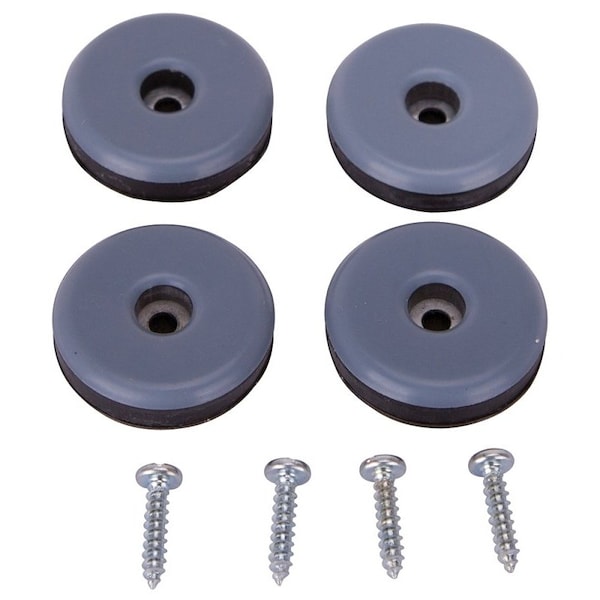 Prosource Furniture Glide, Plastic, Blue, Blue, 1-1/2 x 1-1/2 x 11/32 in Dimensions - FE-50108-PS