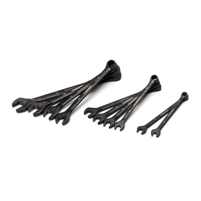 Llave combinada métrica universal Husky (10 piezas) - HXLSPW10PCMM-05