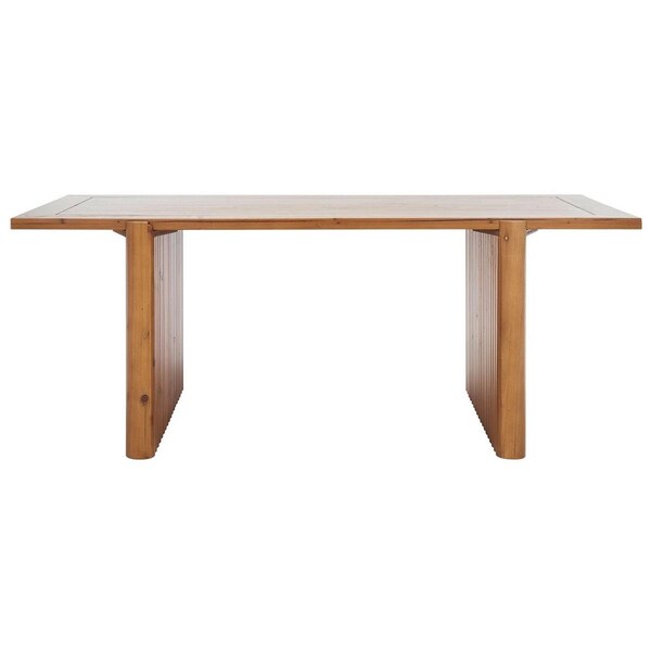 Safavieh 18.1 x 47.3 x 22.8 in. Buckley Rectangle Coffee Table, Brown - COF9701A