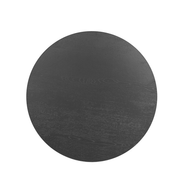 Manhattan Comfort Layla 35.4 Coffee Table in Black - CT019-BK