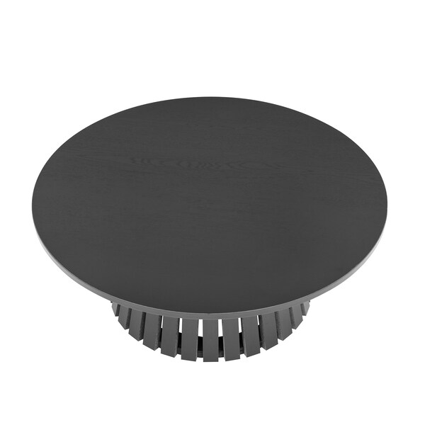 Manhattan Comfort Layla 35.4 Coffee Table in Black - CT019-BK