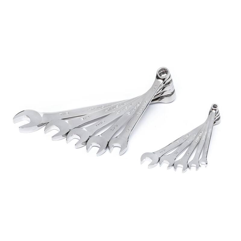 Set de llaves combinadas y llaves cortas Husky (57 piezas) - HCOMBOWR57BAS