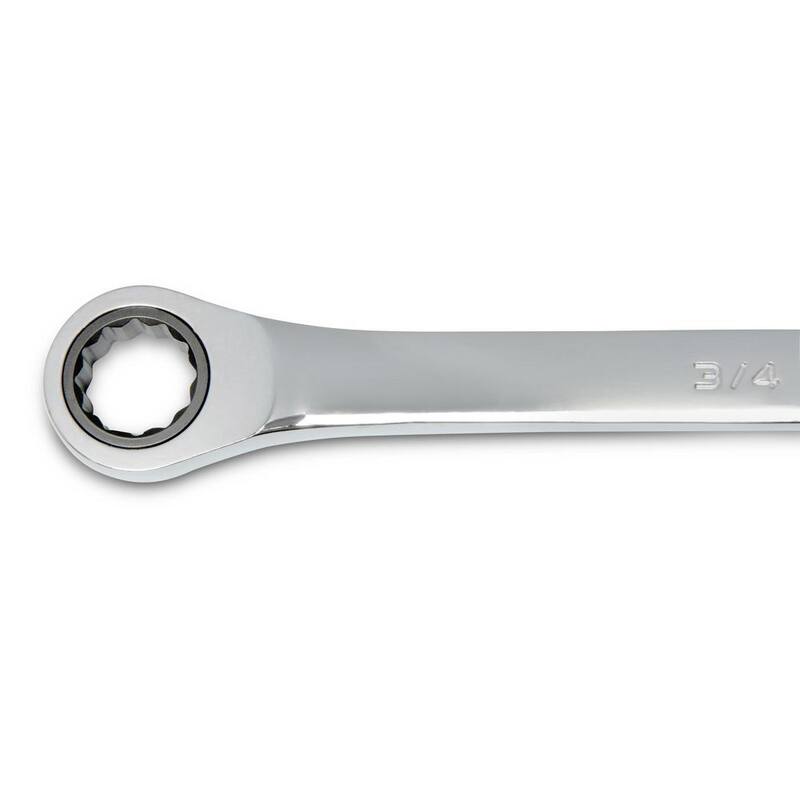 Juego de llaves de trinquete de doble caja GearBox XL de 12 puntos y 72 dientes SAE (9 piezas) - 85998