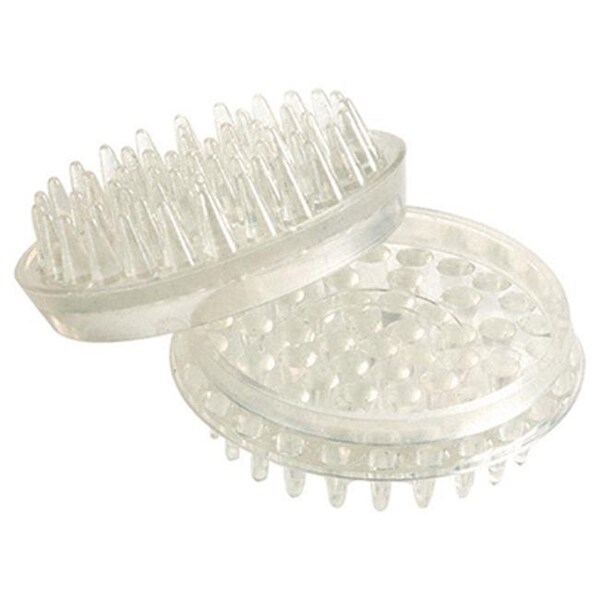 Richelieu Richelieu America 235935 1.5 in. TruGuard Plastic; Round Spiked Cup; Clear - Pack of 4 - 235935
