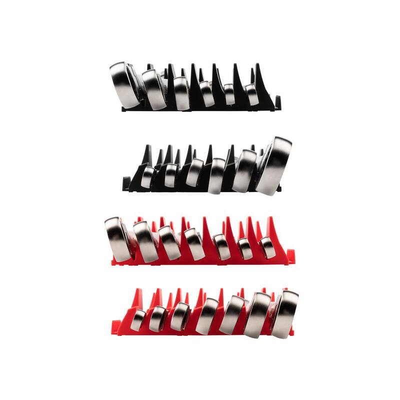 Juego de Llaves de Caja de Engranajes con Cabezal Flex de Punta de Caja 12 Puntos TEKTON de 1/4 a 13/16 pulgadas, 6 a 19 mm con Organizador Modular (13 Piezas) - WRB96302
