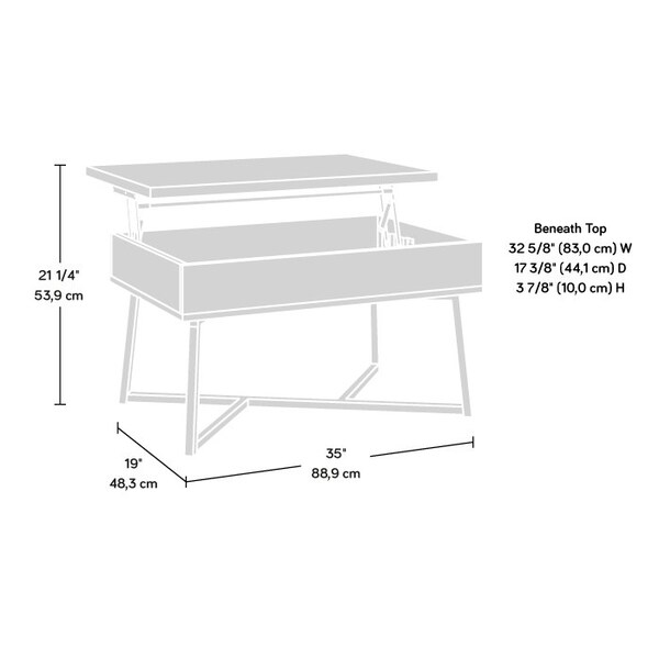 Sauder Canton Lane Lift Top Coffee Table Gw 3a - 431214