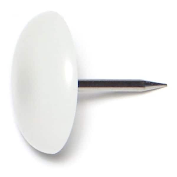 Midwest Fastener 7/8" Domed Head Plastic Dome Tack Glides 1 12PK - 76606