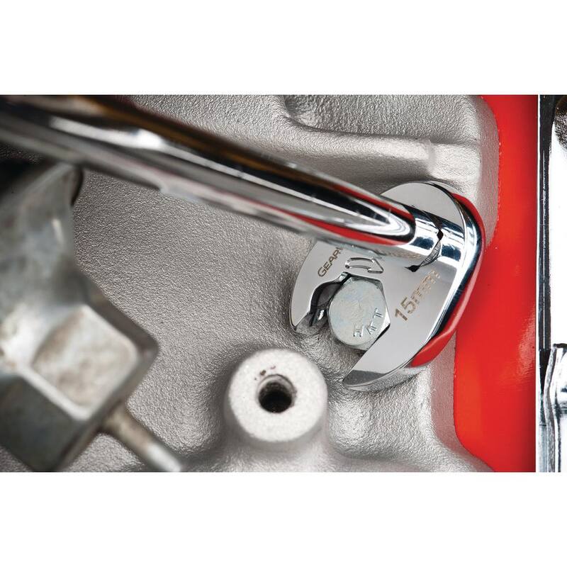 Juego de llaves de trinquete GEARWRENCH de 3/8 pulgadas, tipo corona, de accionamiento SAE (11 piezas) - 89118