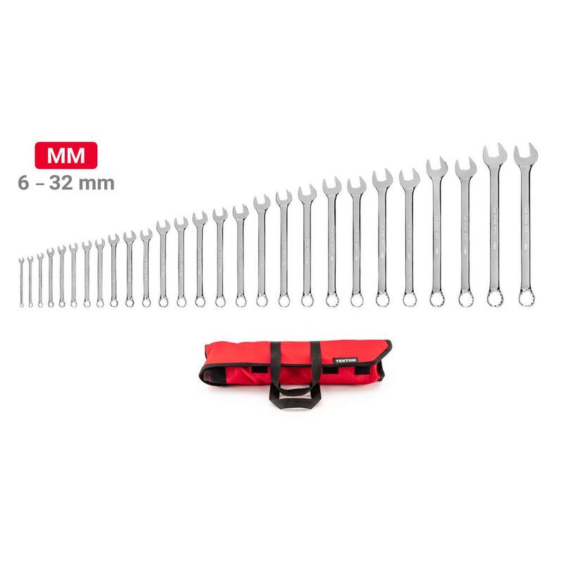 Set de llaves de combinación TEKTON de 6 a 32 mm con funda (27 piezas) - WCB94203