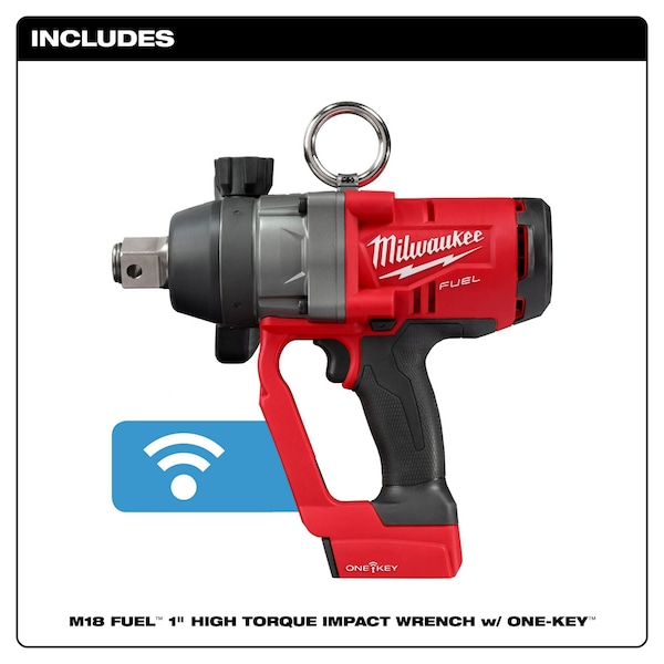 Milwaukee Tool M18 FUEL 1" High Torque Impact Wrench w/ ONE-KEY - 2867-20