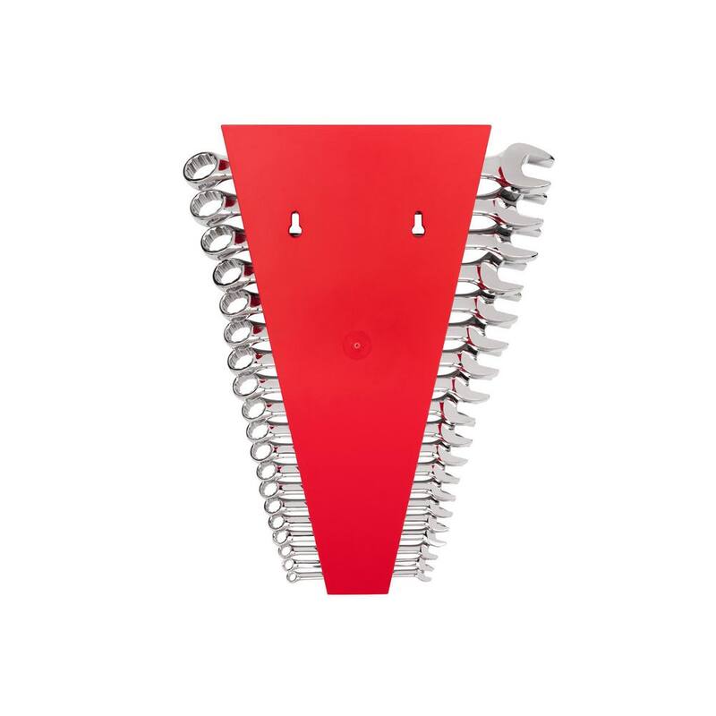 Set de llaves combinadas TEKTON, 19 piezas (6-24 mm) - Soporte - WCB91202