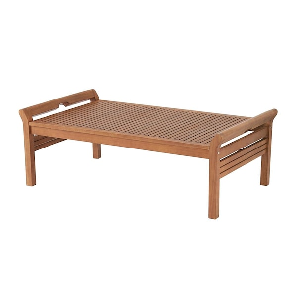 Kd Cama De Bebe Stamford Eucalyptus Wood Outdoor Rectangle Coffee Table - KD3242128