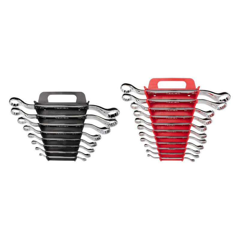 Juego de llaves de caja de extremo desplazado de 45 grados TEKTON, 19 piezas (1/4-1-1/4 pulgadas, 6-32 mm) - Soporte - WBE91302