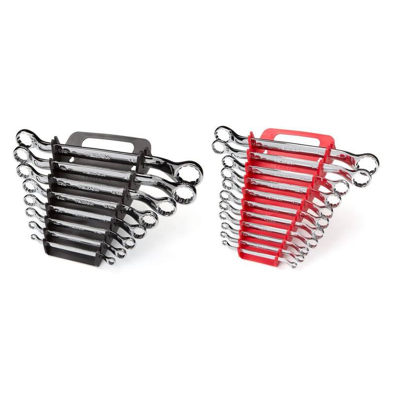 Juego de llaves de caja de extremo desplazado de 45 grados TEKTON, 19 piezas (1/4-1-1/4 pulgadas, 6-32 mm) - Soporte - WBE91302