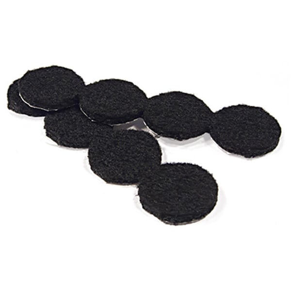 Convenience Concepts 1 in. TruGuard Round Heavy Duty Self-Adhesive Felt Pads, Black, 48PK - HI2668247