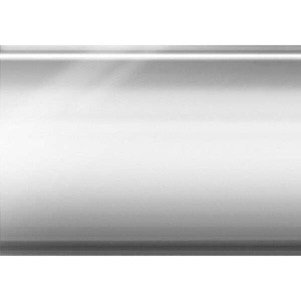 Monarch Specialties Coffee Table - 44"L / Chrome Metal With Tempered Glass - I 3440