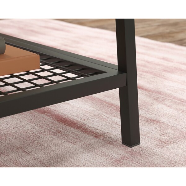 Sauder Market Commons Lift Top Coffee Table 3a , Top lifts up and forward to create versatile work surface - 431299