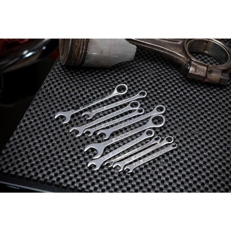 Juego de llaves combinadas GEARWRENCH SAE Midget con estuche (10 piezas) - 86560