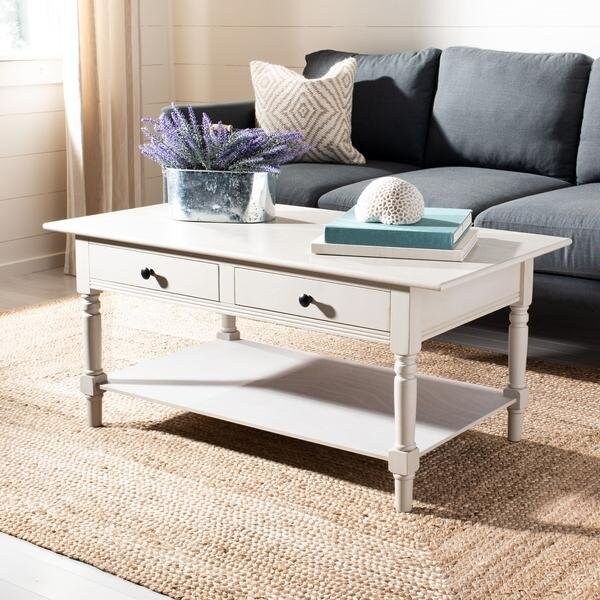 Safavieh Bosco Coffee Table - Vintage Grey - AMH5706A