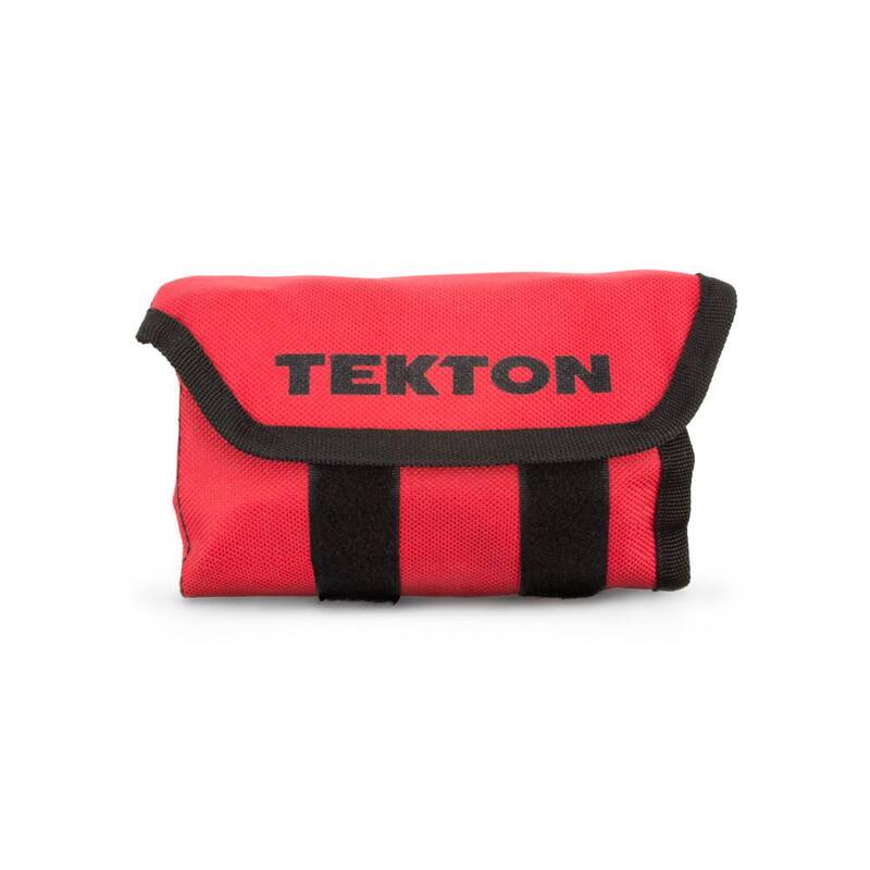 Set de llaves combinadas tipo trinquete de 8-19 mm TEKTON con bolsa (12 piezas) - WRN01190