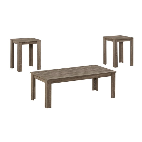 Monarch Specialties Dining Table - 36"X 60" / Espresso / Black Metal - I 7912P